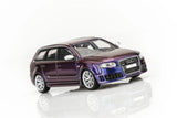 Audi RS4 (B7) 2005 (Army Girl Purple Pearl) - MotorHelix - 1:64 Modellauto 1/64