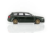 Audi RS4 (B7) 2005 (Deep Green Pearl) - MotorHelix - 1:64 Modellauto 1/64