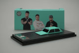 World's Shortest Drivable Car Carmagheddon (Tiffany Blue) - Micro Turbo - 1:64 - Modelcars Passion