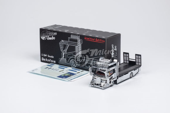 Dekotora Flatbed V2 (Gold) - Micro Turbo - 1:64