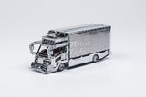 Dekotora Truck V2 (Silver electroplating) - Micro Turbo - 1:64