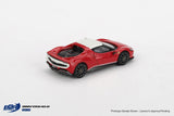 Ferrari 296 GTB Asseto Fiorano F2004 Tribute Livery 2024 (Red/White) - BBR - 1:64 Modellauto 1/64