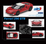 Ferrari 296 GTB Asseto Fiorano F2004 Tribute Livery 2024 (Red/White) - BBR - 1:64 Modellauto 1/64