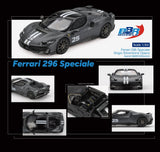 Ferrari 296 Speciale 2025 (Grigio Silverstone Opaco) - BBR - 1:64 Modellauto 1/64