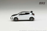 Toyota GRMN Yaris Rally Package with GR Parts (Platinum White Pearl Mica) - HOBBY JAPAN - 1:64