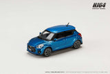 Suzuki Swift Sport (ZC33S) (Speedy Blue Metallic (ZWG)) - HOBBY JAPAN - 1:64 Modellauto 1/64