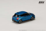 Suzuki Swift Sport (ZC33S) (Speedy Blue Metallic (ZWG)) - HOBBY JAPAN - 1:64 Modellauto 1/64