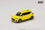 Suzuki Swift Sport (ZC33S) (Champion Yellow (ZFT)) - HOBBY JAPAN - 1:64 Modellauto 1/64