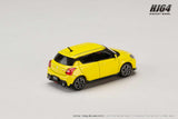 Suzuki Swift Sport (ZC33S) (Champion Yellow (ZFT)) - HOBBY JAPAN - 1:64 Modellauto 1/64