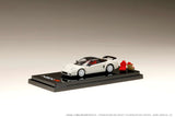 Honda NSX-R (NA2) with Genuine Seats Display Model (Championship White) - HOBBY JAPAN - 1:64