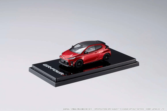 Toyota GR Yaris RZ High Performance GR Parts (Emotional Red II) - HOBBY JAPAN - 1:64