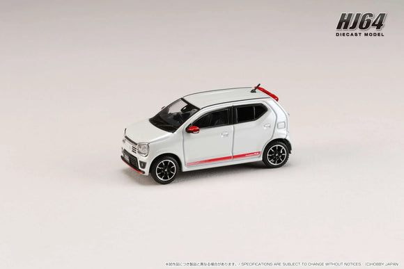 Suzuki Alto Works Turbo RS (HA36S) (Pearl White) - HOBBY JAPAN - 1:64