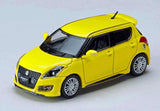 Suzuki Swift Sport ZC32S Genuine Aero Parts (Champion Yellow) - HOBBY JAPAN - 1:64 Modellauto 1/64
