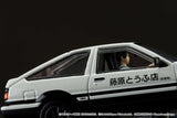 Toyota Sprinter Trueno GT Apex AE86 / INITIAL D Takumi Fujiwara VS Takeshi Nakazato with Figure - HOBBY JAPAN - 1:64