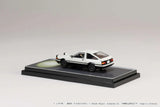 Toyota Sprinter Trueno GT Apex AE86 / INITIAL D Takumi Fujiwara VS Takeshi Nakazato with Figure - HOBBY JAPAN - 1:64