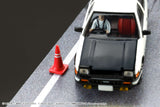 Toyota Sprinter Trueno GT Apex AE86 / INITIAL D Takumi Fujiwara VS Tomoyuki Tate with Figure - HOBBY JAPAN - 1:64