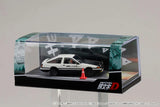 Toyota Sprinter Trueno GT Apex AE86 / INITIAL D Takumi Fujiwara VS Tomoyuki Tate with Figure - HOBBY JAPAN - 1:64