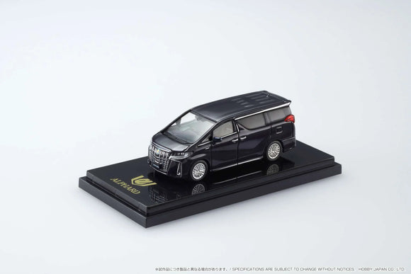 Toyota Alphard Hybrid 2.5 S (H30W) Type Gold (Sparkling Black Pearl Crystal Shine) - HOBBY JAPAN - 1:64