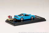 Honda NSX Coupe with Engine Display Model (Phoenix Blue) - HOBBY JAPAN - 1:64