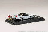 Honda NSX Coupe with Engine Display Model (Platinum White Pearl) - HOBBY JAPAN - 1:64