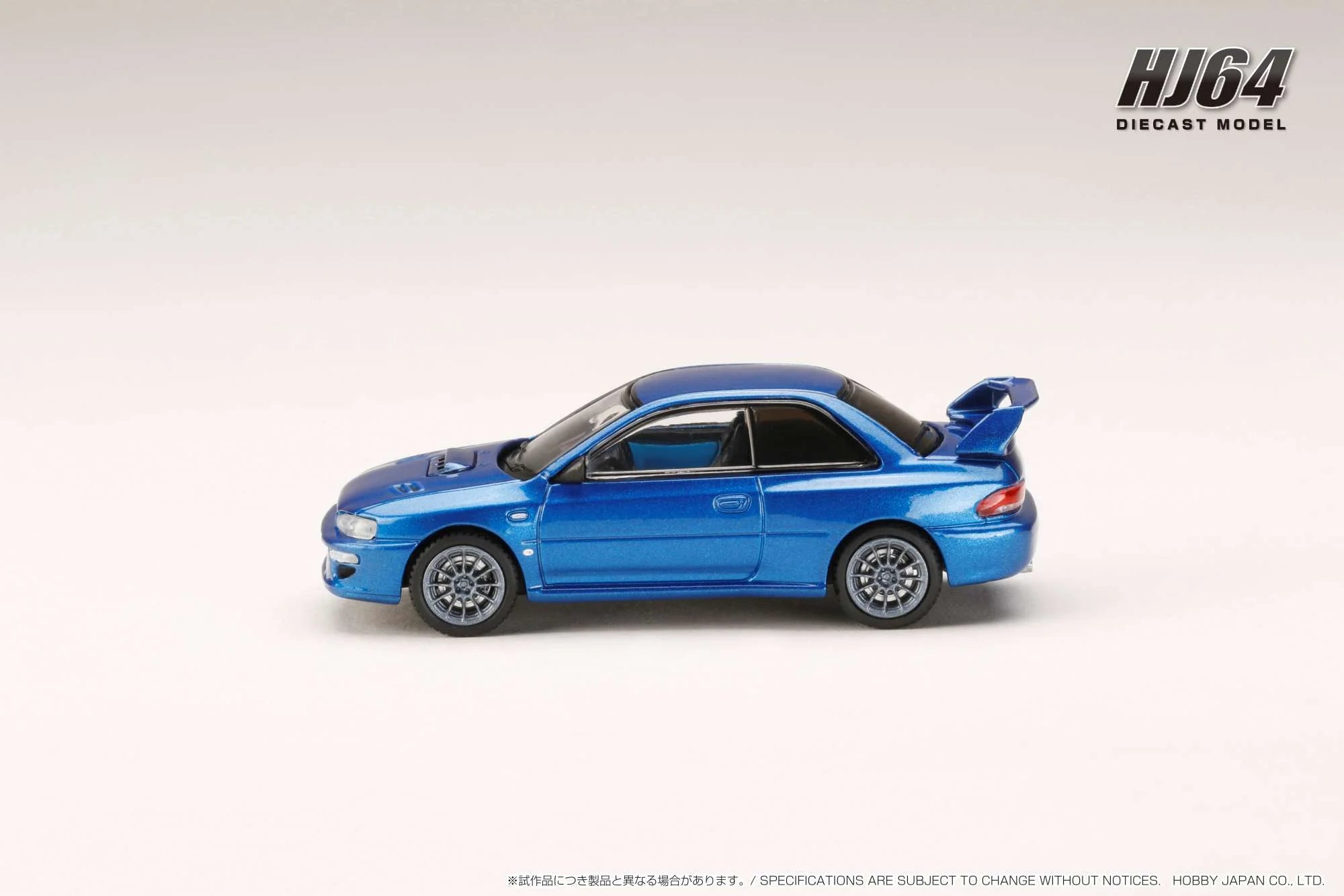 Subaru Impreza 22B STi Version GC8 Euro Customized Version Sonic Blue Modelcars Passion