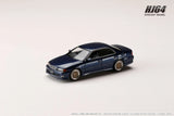 Toyota Chaser Tourer V (JZX100) 1998 JDM Style (Dark Blue Mica) - HOBBY JAPAN - 1:64