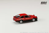 Toyota Sprinter Trueno Late Version JDM Style (Red/Black) - HOBBY JAPAN - 1:64