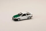 Toyota Sprinter Trueno Keiichi Tsuchiya Street 2011 (White/Green) - HOBBY JAPAN - 1:64 Modellauto 1/64