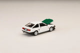 Toyota Sprinter Trueno Keiichi Tsuchiya Street 2011 (White/Green) - HOBBY JAPAN - 1:64 Modellauto 1/64