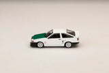 Toyota Sprinter Trueno Keiichi Tsuchiya Street 2011 (White/Green) - HOBBY JAPAN - 1:64 Modellauto 1/64