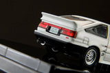 Toyota Sprinter Trueno Keiichi Tsuchiya Street Tune 1998 (White/Black) - HOBBY JAPAN - 1:64 Modellauto 1/64
