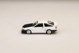 Toyota Sprinter Trueno Keiichi Tsuchiya Street Tune 1998 (White/Black) - HOBBY JAPAN - 1:64 Modellauto 1/64