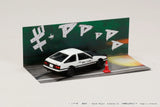 Toyota Sprinter Trueno (AE86) / INITIAL D Takumi Fujiwara VS Tomoyuki Tate - HOBBY JAPAN - 1:64