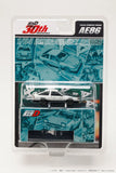 Toyota Sprinter Trueno (AE86) / INITIAL D Takumi Fujiwara VS Tomoyuki Tate - HOBBY JAPAN - 1:64