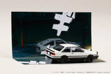Toyota Sprinter Trueno (AE86) 2 door / INITIAL D Shinji Inui VS Takumi Fujiwara Diorama Set - HOBBY JAPAN - 1:64 Modellauto 1/64