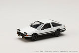 Toyota Sprinter Trueno (AE86) / INITIAL D Takumi Fujiwara VS Keisuke Takahashi Re-release with a special collectible card included - HOBBY JAPAN - 1:64 Modellauto 1/64