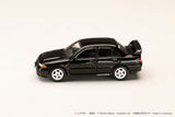 Mitsubishi Lancer RS Evolution III Kyoishi Sudo VS Ryosuke Takahashi Initial D Diorama Set Re-release with a special collectible card included - HOBBY JAPAN - 1:64 Modellauto 1/64