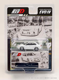 Mitsubishi Lancer RS Evolution IV Seiji Hiwaki VS Takumi Fujiwara Initial D Diorama Set Re-release with a special collectible card included - HOBBY JAPAN - 1:64 Modellauto 1/64