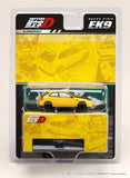 Honda Civic (EK9) Tomoyuki Tachi/Todo School VS Takumi Initial D Diorama Set Re-release with a special collectible card included - HOBBY JAPAN - 1:64 Modellauto 1/64