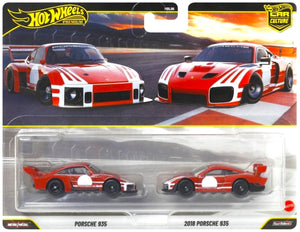 [Second Hand] Porsche 935 & Porsche 935 2018 - Hotwheels - 1:64