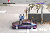 Nissan Skyline GT-R (R33) Nismo 400R (Magic Purple) - Focal Horizon - 1:64 Modellauto 1/64