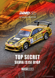 Top Secret Nissan Silvia (S15) D1 Grand Prix Series Champion 2004 - INNO64 - 1:64 Modellauto 1/64
