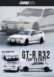 Nissan Top Secret Skyline GT-R (R32) (White) - INNO64 - 1:64 Modellauto 1/64