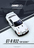 Nissan Top Secret Skyline GT-R (R32) (White) - INNO64 - 1:64 Modellauto 1/64