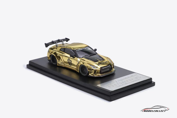 Nissan GT-R (R35) LB (Chrome Gold) - My Model Collect - 1:64
