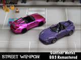 Gunther Werks 993 Remastered Spider (Purple) - Street Warrior - 1:64 Modellauto 1/64