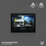 Photo Frame Diorama Initial D Film Version - Moreart - 1:64