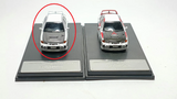 Mitsubishi Lancer Evolution IV (White/Carbon Hood) - My Model Collect - 1:64 Modellauto 1/64