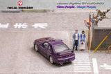 Nissan Skyline GT-R (BCNR33) (Gloss Purple) - Focal Horizon - 1:64 Modellauto 1/64