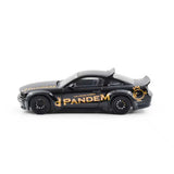 Ford Mustang Pandem (Black) - Model Model - 1:64 Modellauto 1/64